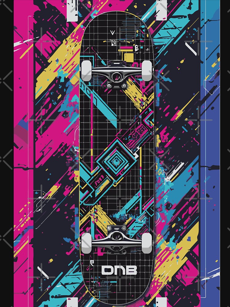 Neon Skateboard by After De Moment T-Shirts, Hoodie, Sweatshirt | BlankRebels.com (Image 3)