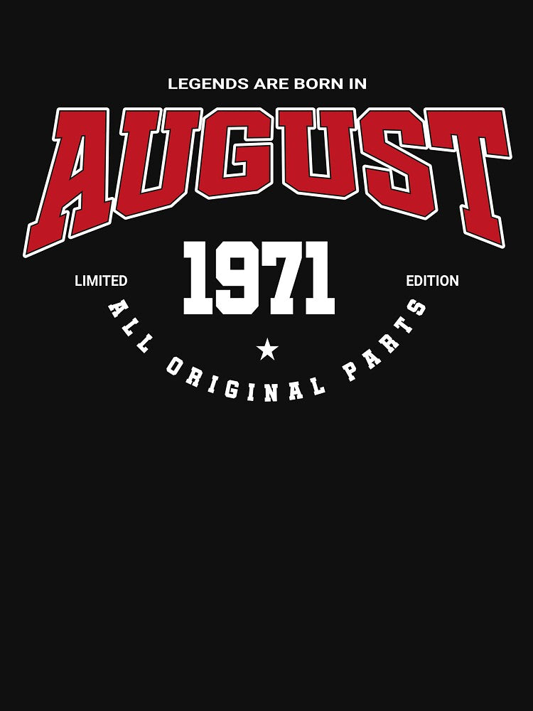 August legends 1971 by HB Shirts Hoodie, Sweatshirt | BlankRebels.com (Image 3)
