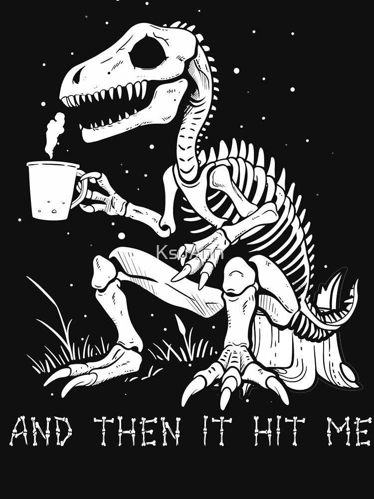 Funny Skeleton Dinosaur Costume Goth Men Women Halloween by KsuAnn T-Shirts, Hoodie, Sweatshirt | BlankRebels.com (Image 3)