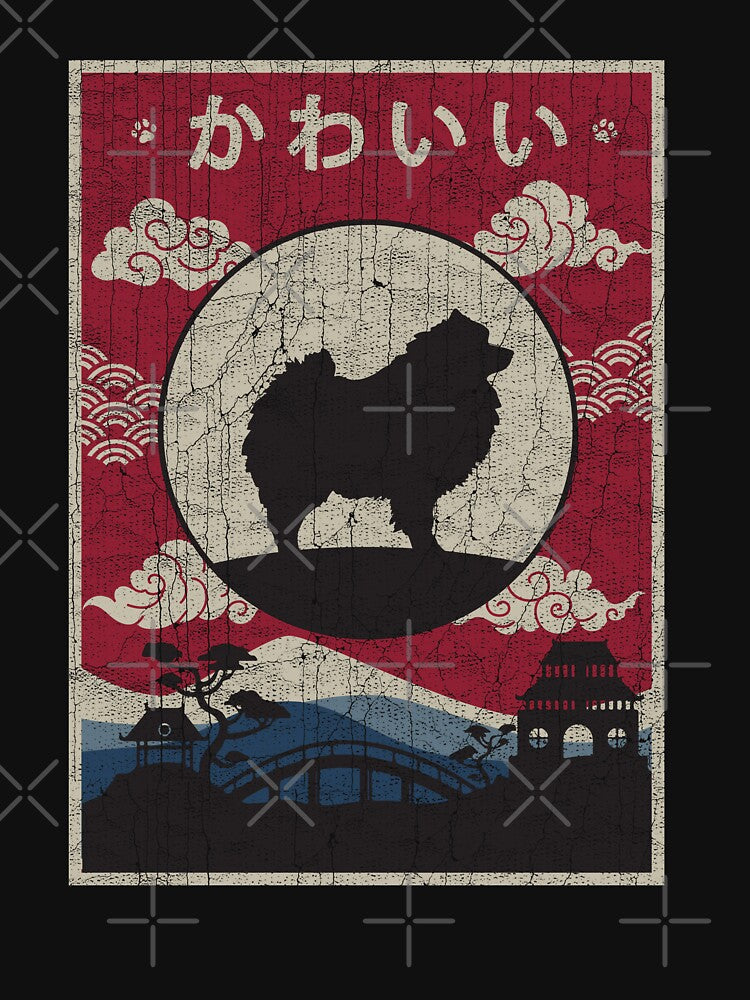 Japanese Pomchi Kawaii by rafaeltto T-Shirts, Hoodie, Sweatshirt | BlankRebels.com (Image 3)