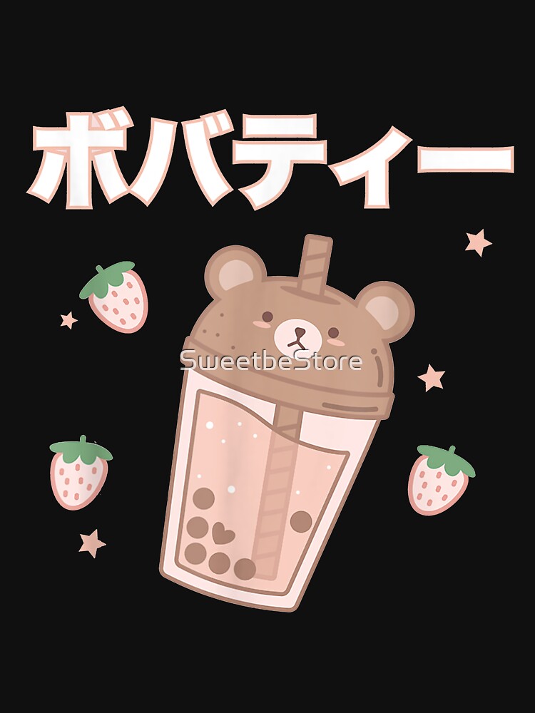 Bubble Milk Tea ,Boba Cute Bear ,Kawaii Aesthetic by SweetbeStore T-Shirts, Hoodie, Sweatshirt | BlankRebels.com (Image 3)