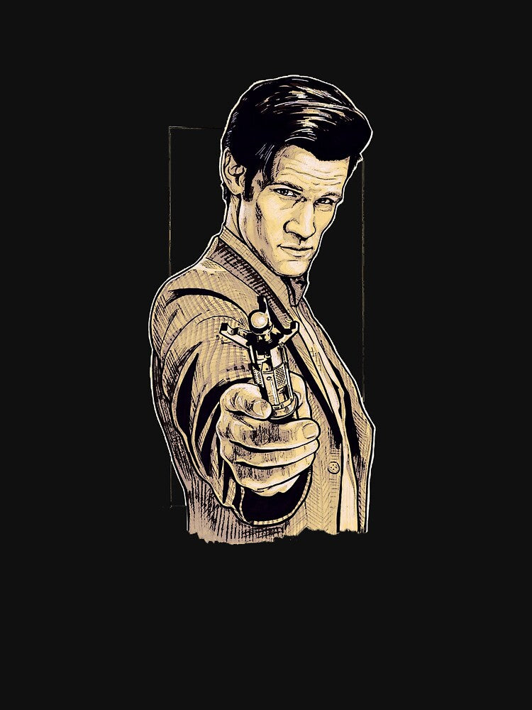 Eleventh Doctor Fanart Classic T-Shirts, Hoodie, Sweatshirt