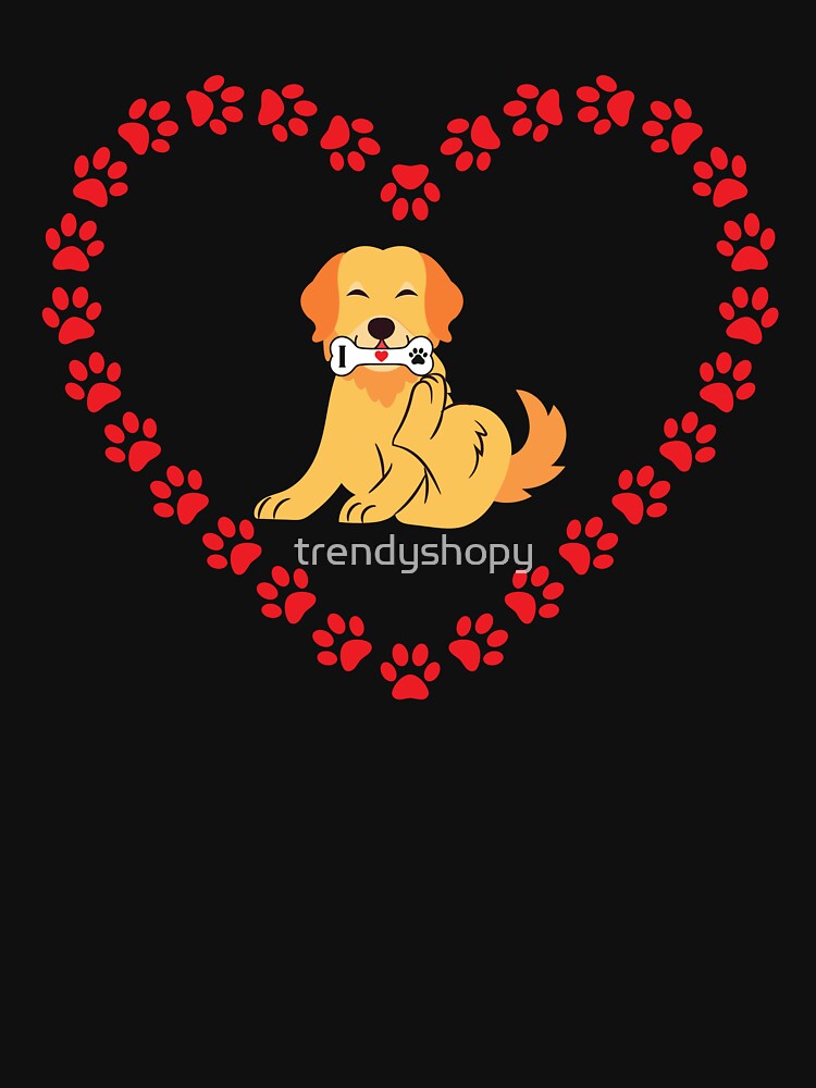 My Valentine Has Paws, Best Valentine's Day Gift Idea For Pet Lovers by trendyshopy T-Shirts, Hoodie, Sweatshirt (Image 3)