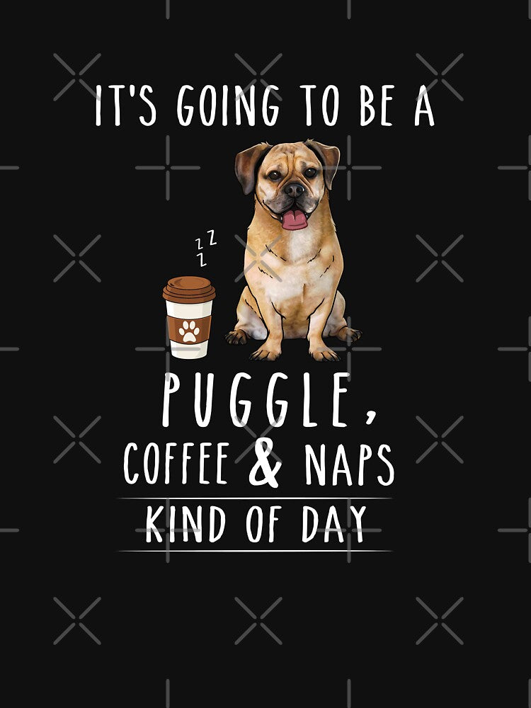 Puggle, Coffee and Naps Funny by TeeDoozy T-Shirts, Hoodie, Sweatshirt | BlankRebels.com (Image 2)