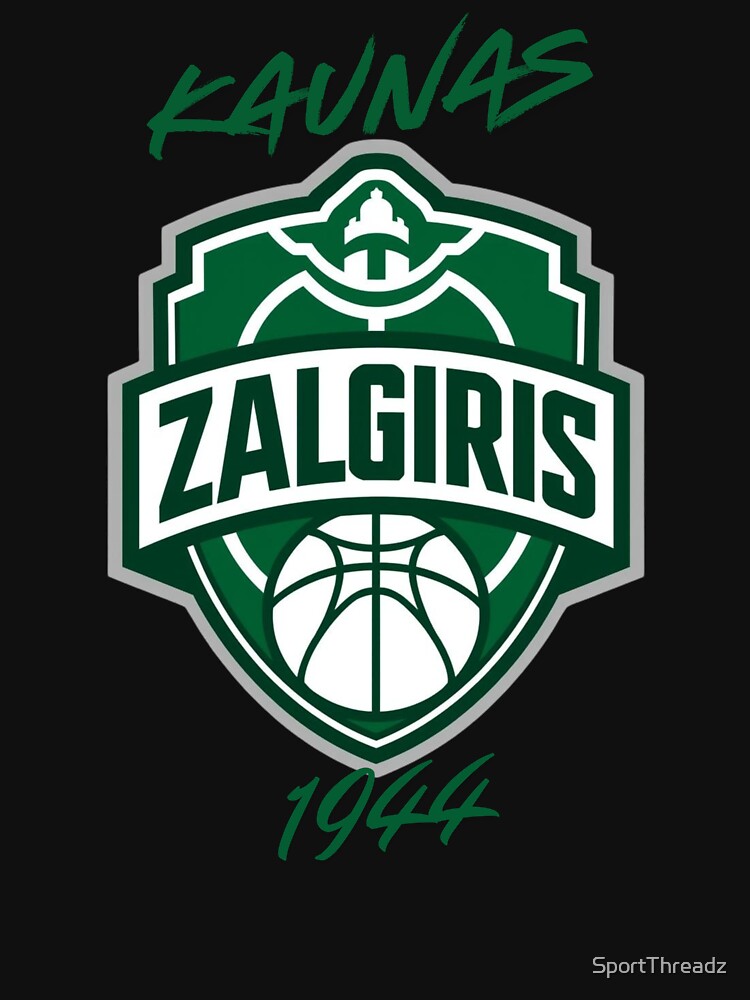 "Zalgiris Kaunas Green Basketball 1944" by SportThreadz T-Shirts, Hoodie, Sweatshirt | BlankRebels.com (Image 3)