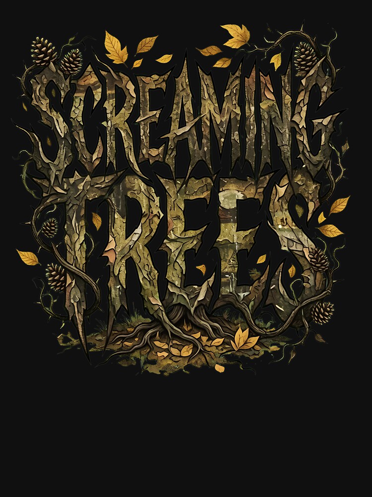 Distressed Grunge Band Text Graphic by msolgray