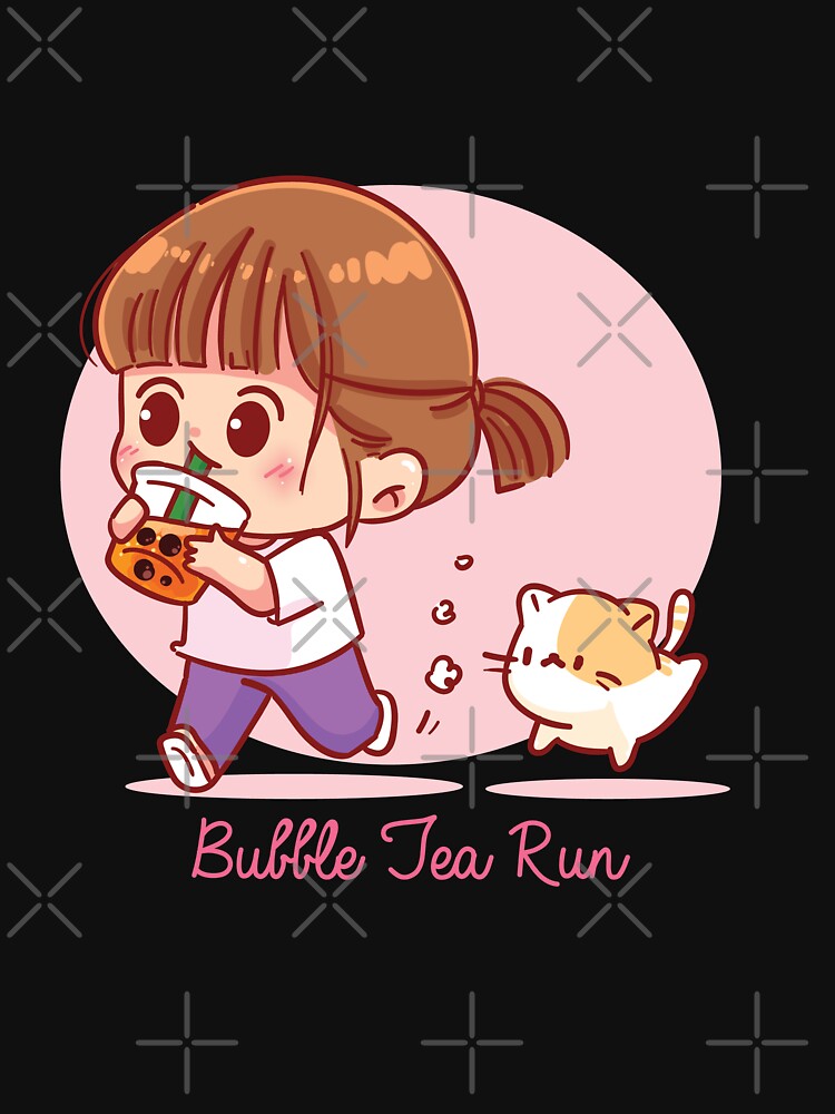 Bubble Tea Run T-Shirt | Top | Tank Top | Hoodie by MonkeyPaper Sweatshirt | BlankRebels.com (Image 3)