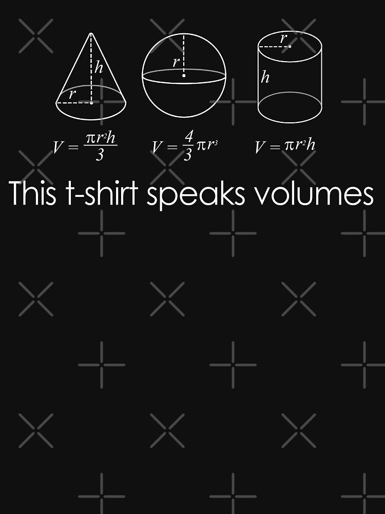 This T-Shirt Speaks Volumes Funny Maths Science Pun Geek by Nerd Shizzle Hoodie, Sweatshirt | BlankRebels.com (Image 3)