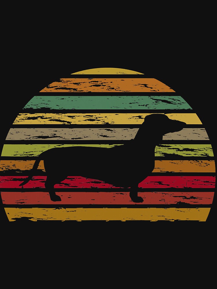 Vintage Dachshund Dad - Best Wiener Dad Ever by HenningMadsen T-Shirts, Hoodie, Sweatshirt | BlankRebels.com (Image 3)