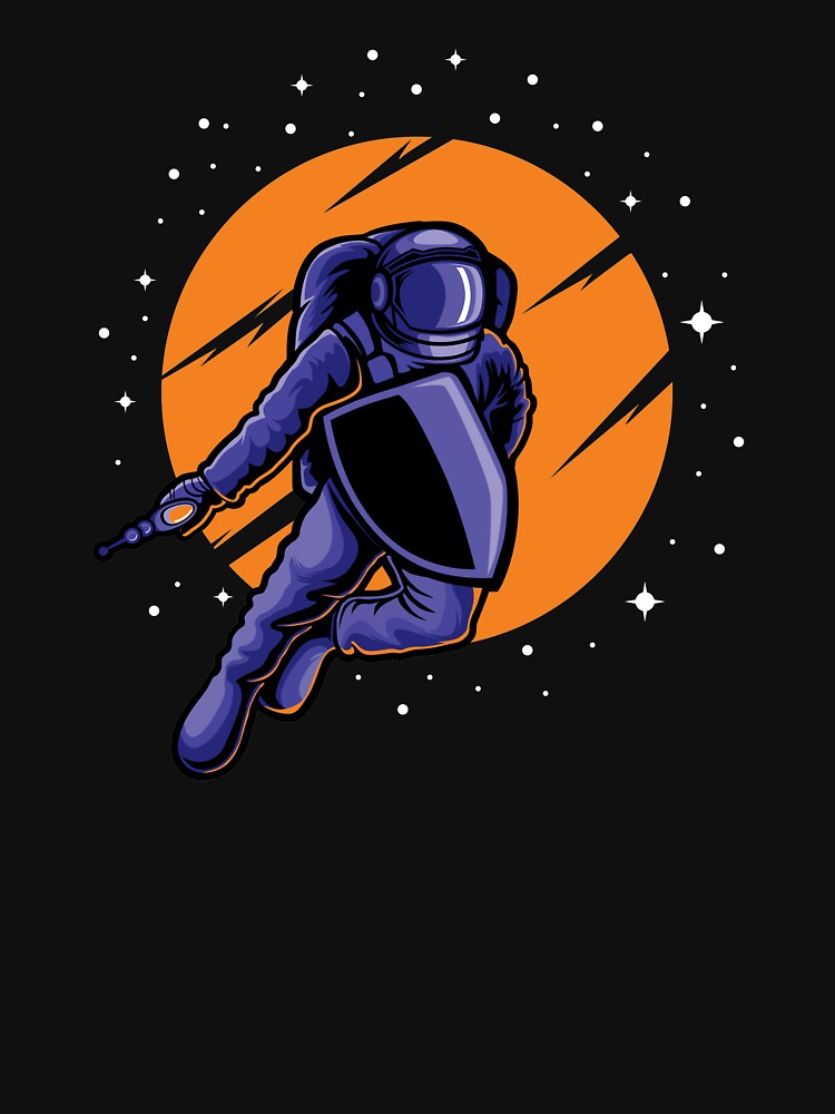 Astronaut Wars by creativebrother T-Shirts, Hoodie, Sweatshirt | BlankRebels.com (Image 3)