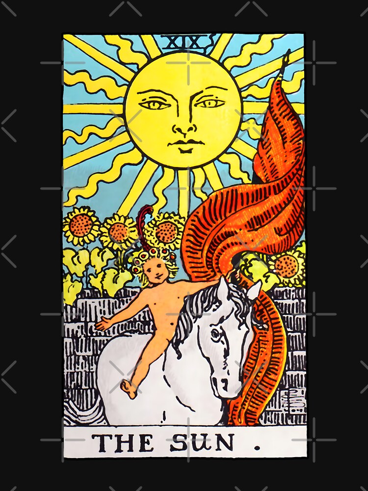 The Sun Tarot Card |  Rider Waite Smith tarot by TeeARTHY T-Shirts, Hoodie, Sweatshirt | BlankRebels.com (Image 3)