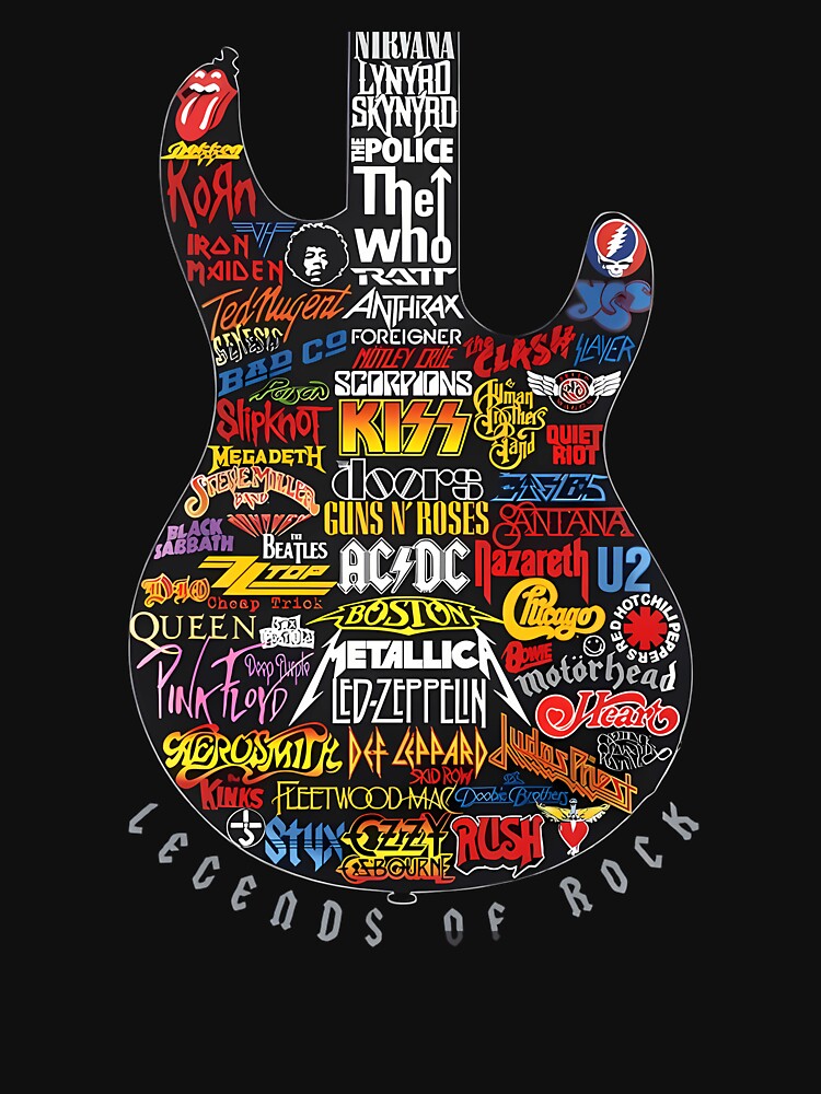 Legends Of Rock by MATHEWRICHA4 T-Shirts, Hoodie, Sweatshirt | BlankRebels.com (Image 3)