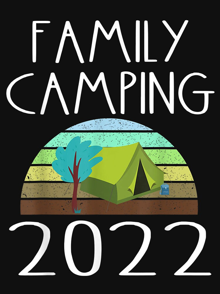 Family Camping 2022 Matching Family Vacation Tent Camp Trip by brita797 T-Shirts, Hoodie, Sweatshirt (Image 3)