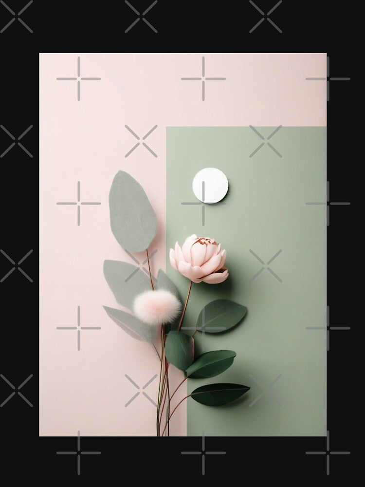 Boho Pastel Floral Posters Wall Art by EthosWear T-Shirts, Hoodie, Sweatshirt | BlankRebels.com (Image 3)
