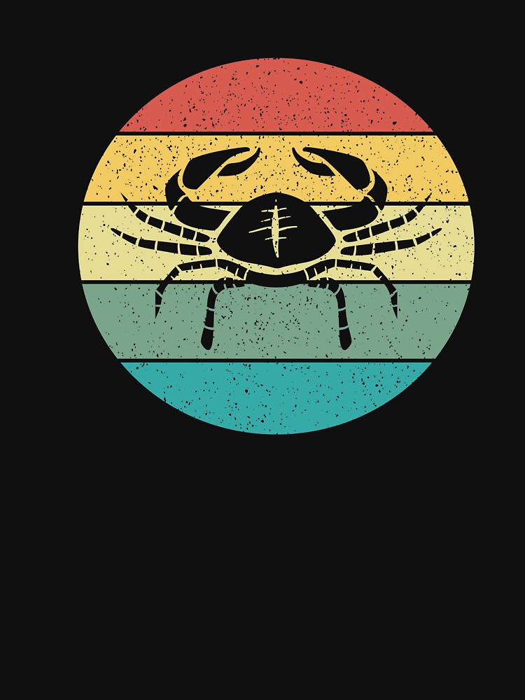 Aquarius Cancer Sign Retro Vintage by Salvadax T-Shirts, Hoodie, Sweatshirt | BlankRebels.com (Image 3)