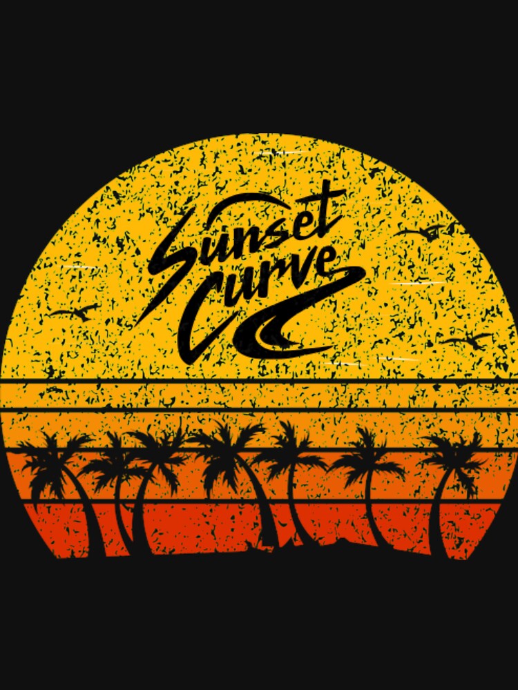 vintage retro sunset curve by HolmesMillie1 T-Shirts, Hoodie, Sweatshirt | BlankRebels.com (Image 3)