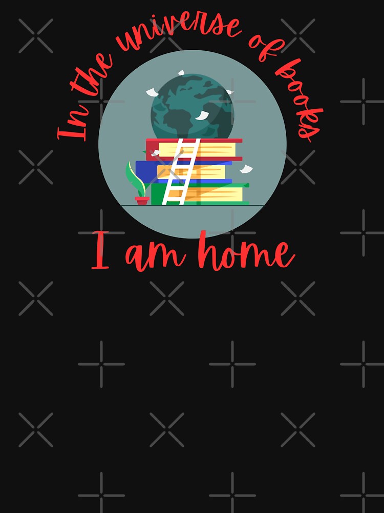 In the Universe of books, I am home by Saimia T-Shirts, Hoodie, Sweatshirt | BlankRebels.com (Image 3)