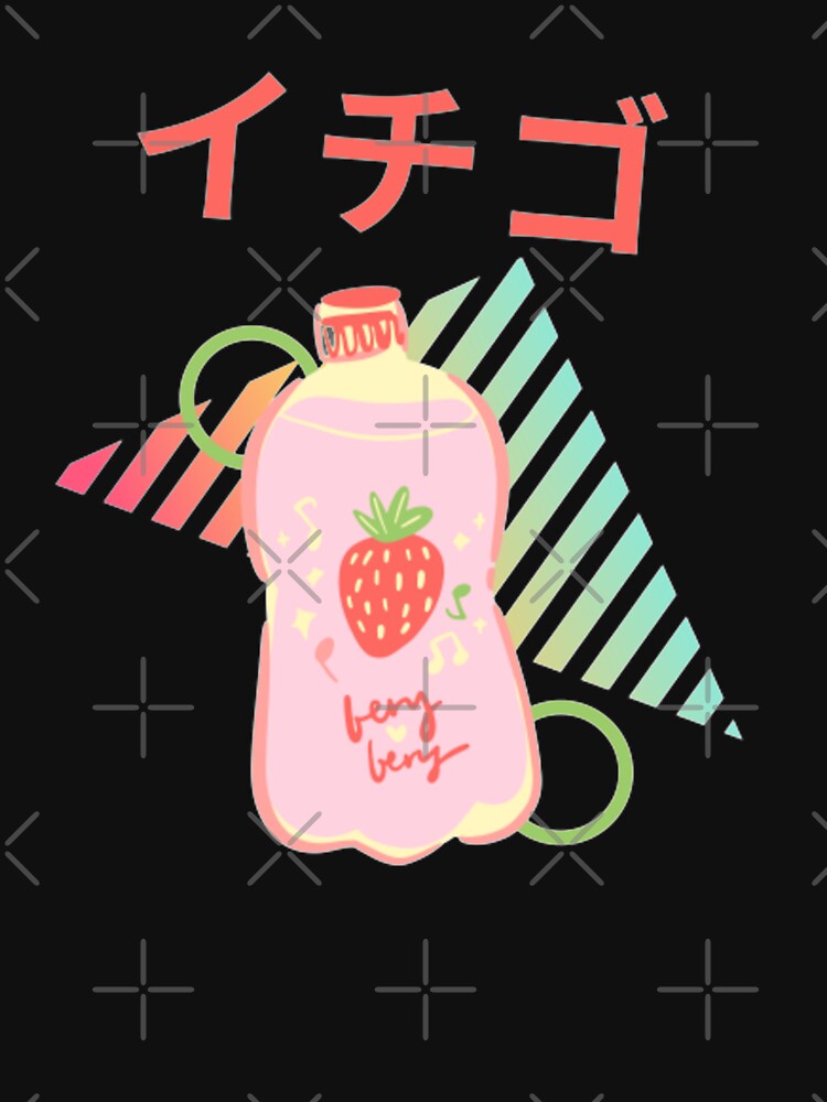 Kawaii Strawberry 90s Japanese by JessyDesigns T-Shirts, Hoodie, Sweatshirt | BlankRebels.com (Image 3)