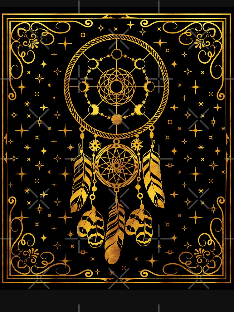 celestial moon phases dreamcatcher by aleph42-studio T-Shirts, Hoodie, Sweatshirt | BlankRebels.com (Image 3)