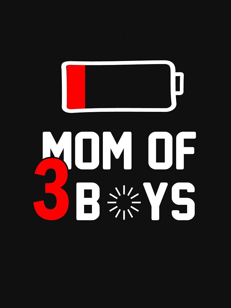 Mom of 3 boys Mothers day by GAVILLA SHOP T-Shirts, Hoodie, Sweatshirt | BlankRebels.com (Image 3)