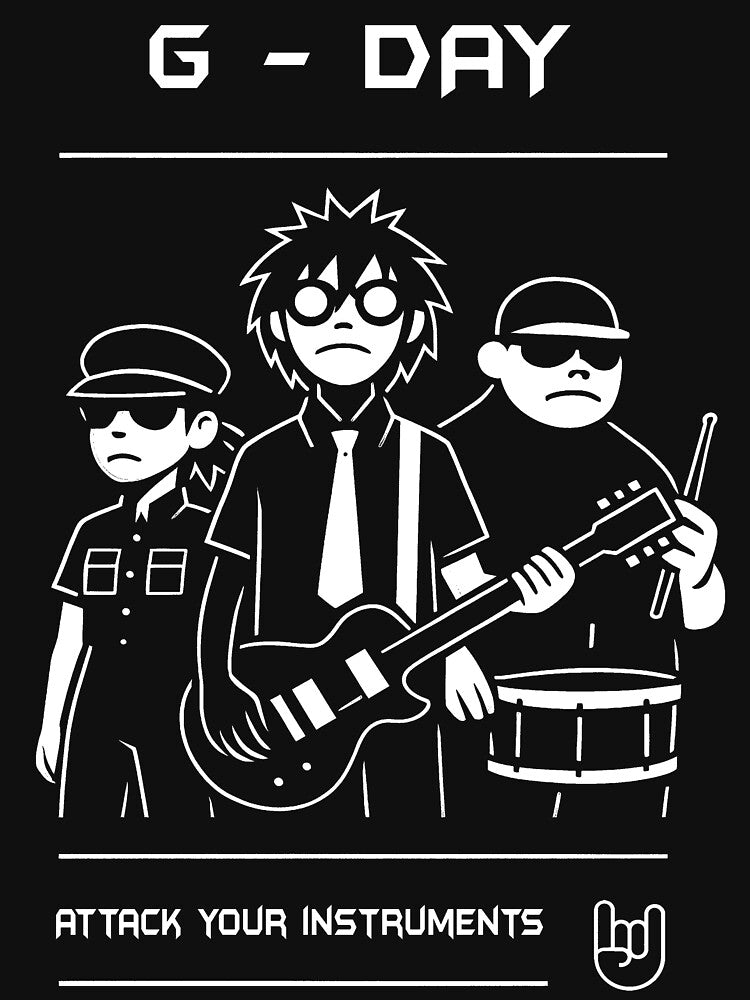 G-DAY – Attack Your Instruments by GyifinLee T-Shirts, Hoodie, Sweatshirt | BlankRebels.com (Image 3)