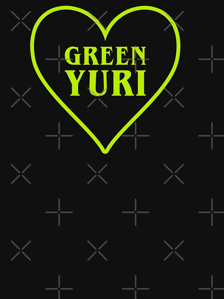 Green Yuri Heart by Memodeth T-Shirts, Hoodie, Sweatshirt | BlankRebels.com (Image 2)