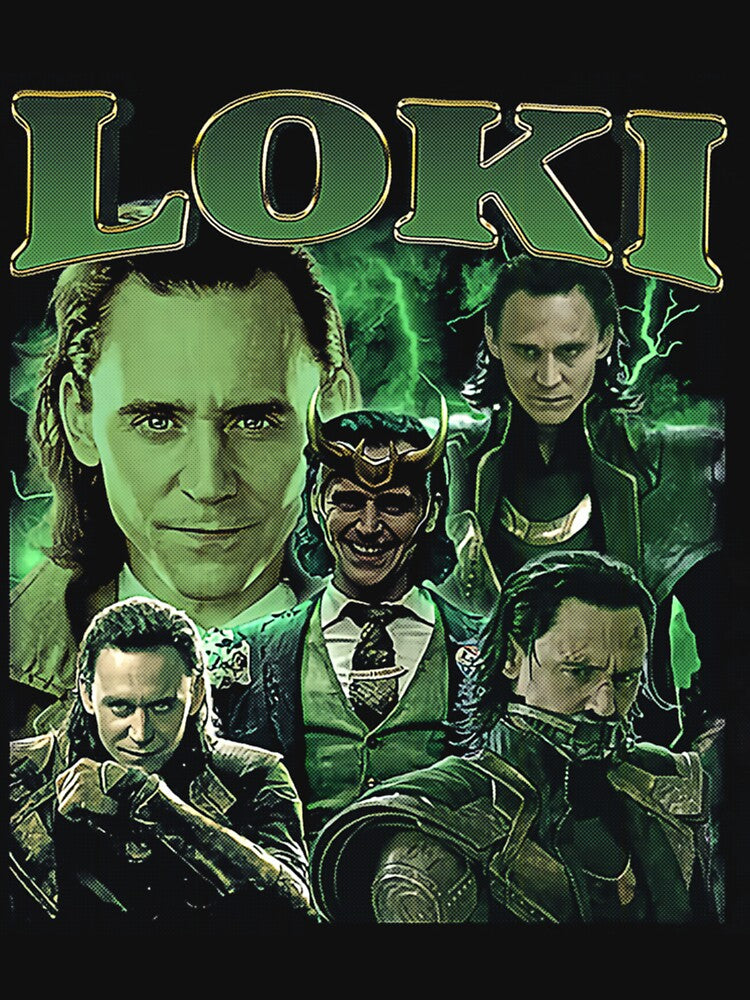 Loki Laufeyson Vintage Bootleg Essential by LukasHoppe T-Shirts, Hoodie, Sweatshirt | BlankRebels.com (Image 3)