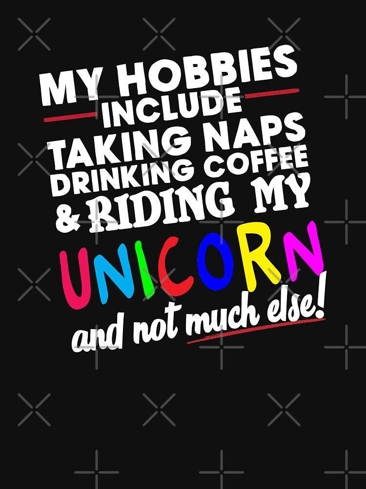 My Hobbies Naps Coffee Unicorn by WelderSurgeon T-Shirts, Hoodie, Sweatshirt | BlankRebels.com (Image 3)
