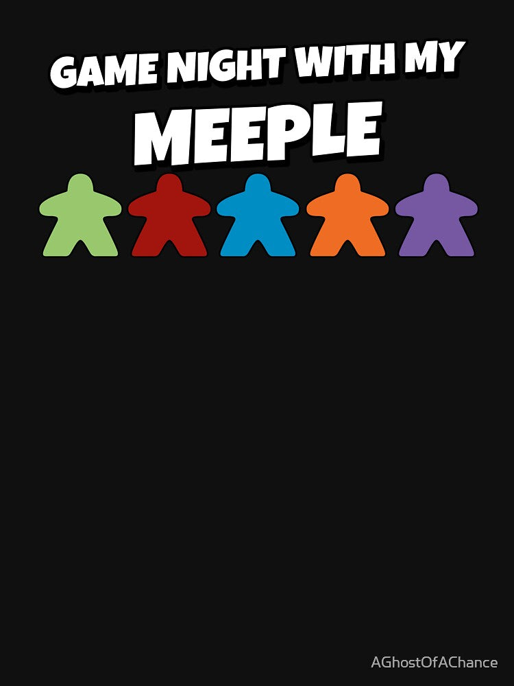 Game Night With My Meeple Board Games by AGhostOfAChance T-Shirts, Hoodie, Sweatshirt | BlankRebels.com (Image 3)
