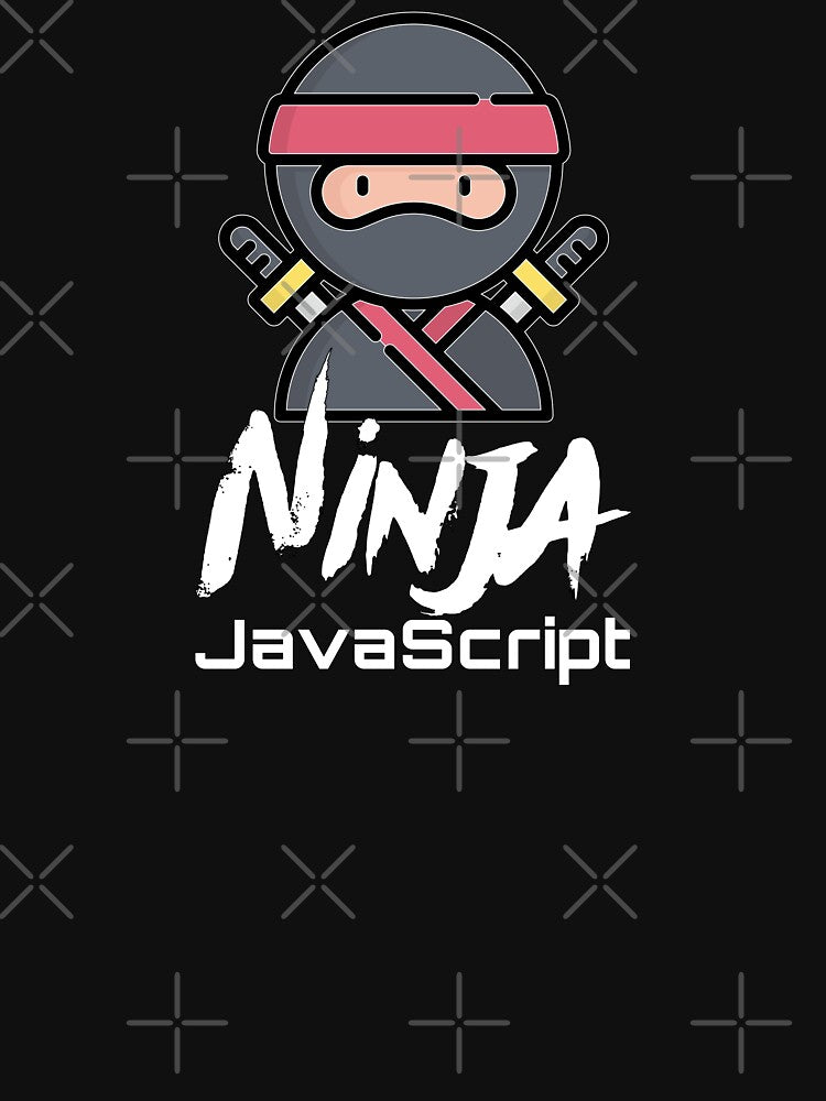 JavaScript Ninja (color white) by Stornu2Ruedas T-Shirts, Hoodie, Sweatshirt | BlankRebels.com (Image 3)