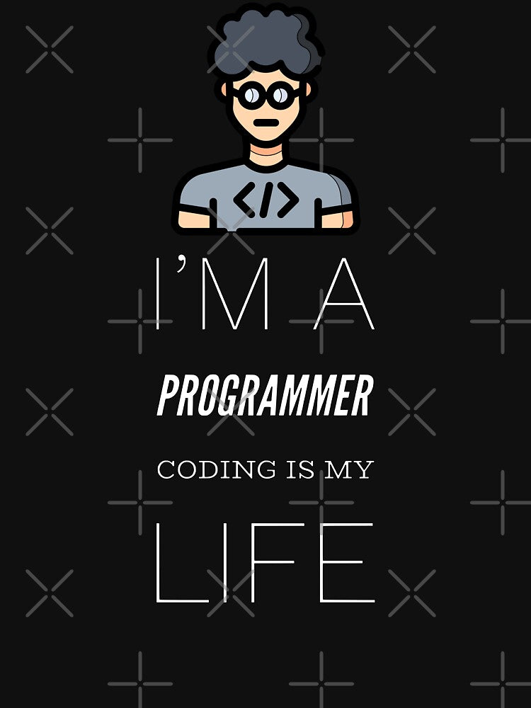 I'm A Programmer Coding Is My Life (color white) by Stornu2Ruedas T-Shirts, Hoodie, Sweatshirt | BlankRebels.com (Image 3)