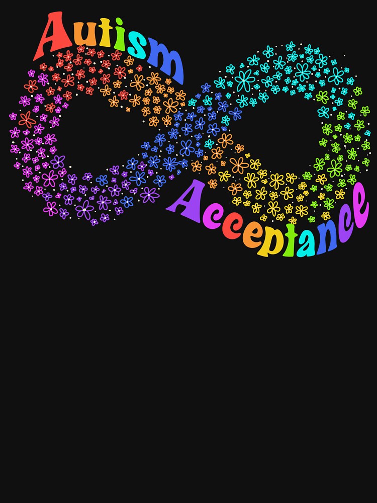 Autism Acceptance | Neurodiversity Symbol | Autism Spectrum by OliveAndFriend T-Shirts, Hoodie, Sweatshirt (Image 3)