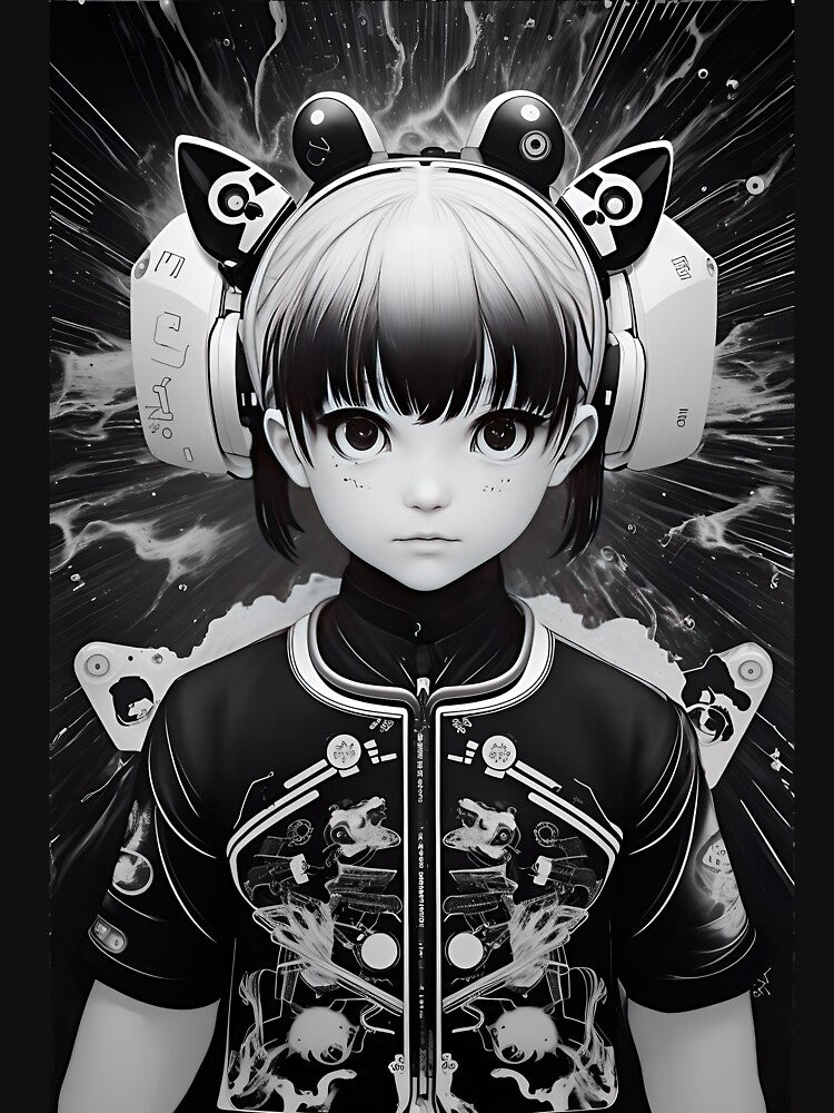 Manga Stle Space Kid by bobbi-gyre