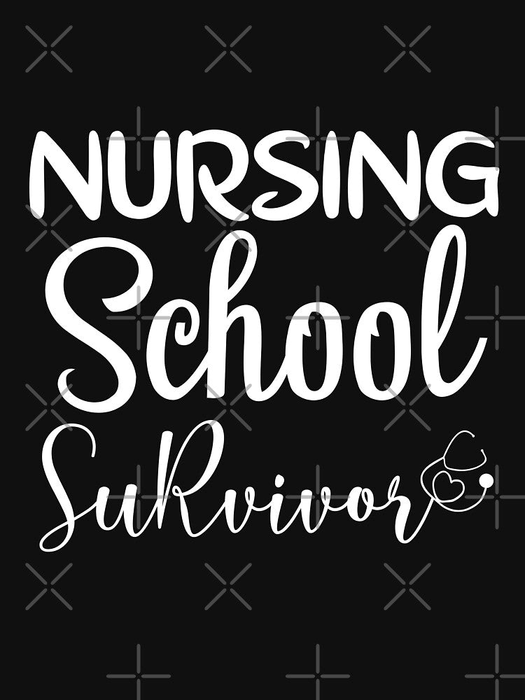 Nursing school survivor by AllboutTeesigns T-Shirts, Hoodie, Sweatshirt | BlankRebels.com (Image 3)