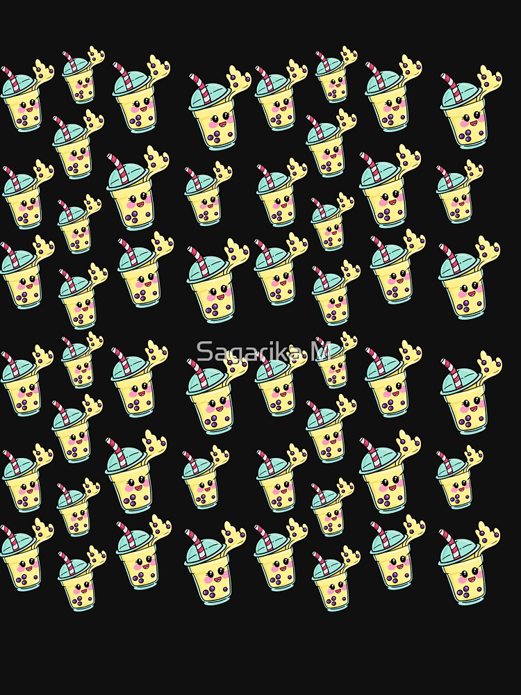 Kawaii Boba Tea Love Bubble Tea by Sagarika M T-Shirts, Hoodie, Sweatshirt | BlankRebels.com (Image 3)