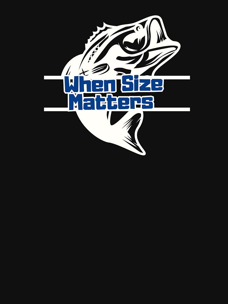 When Size Matters Fishing T-shirts, Hoodies and Hats by Kaylews_Designs Sweatshirt | BlankRebels.com (Image 3)