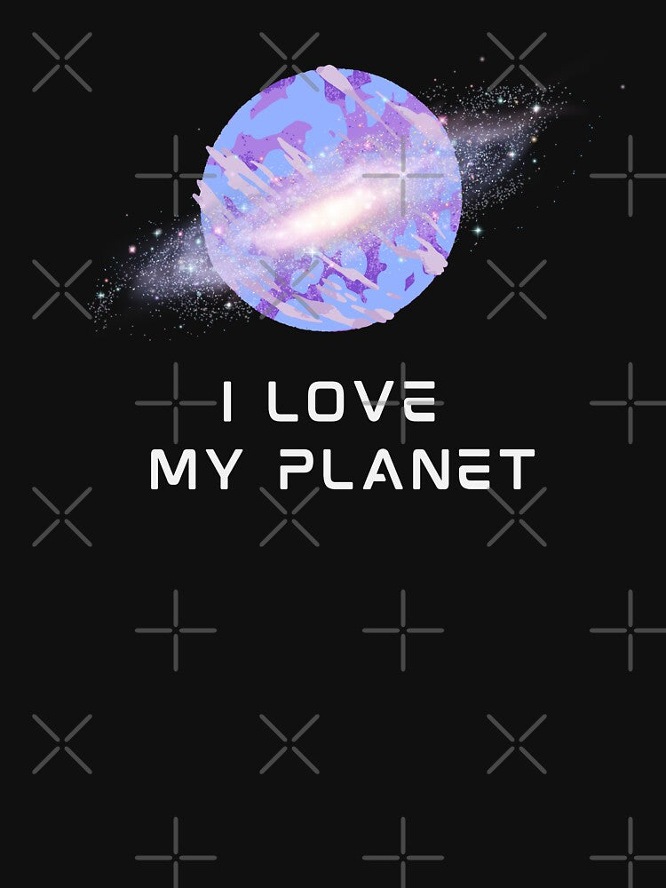 I love my planet 1 T shirt by ideptamiderw Hoodie, Sweatshirt | BlankRebels.com (Image 3)