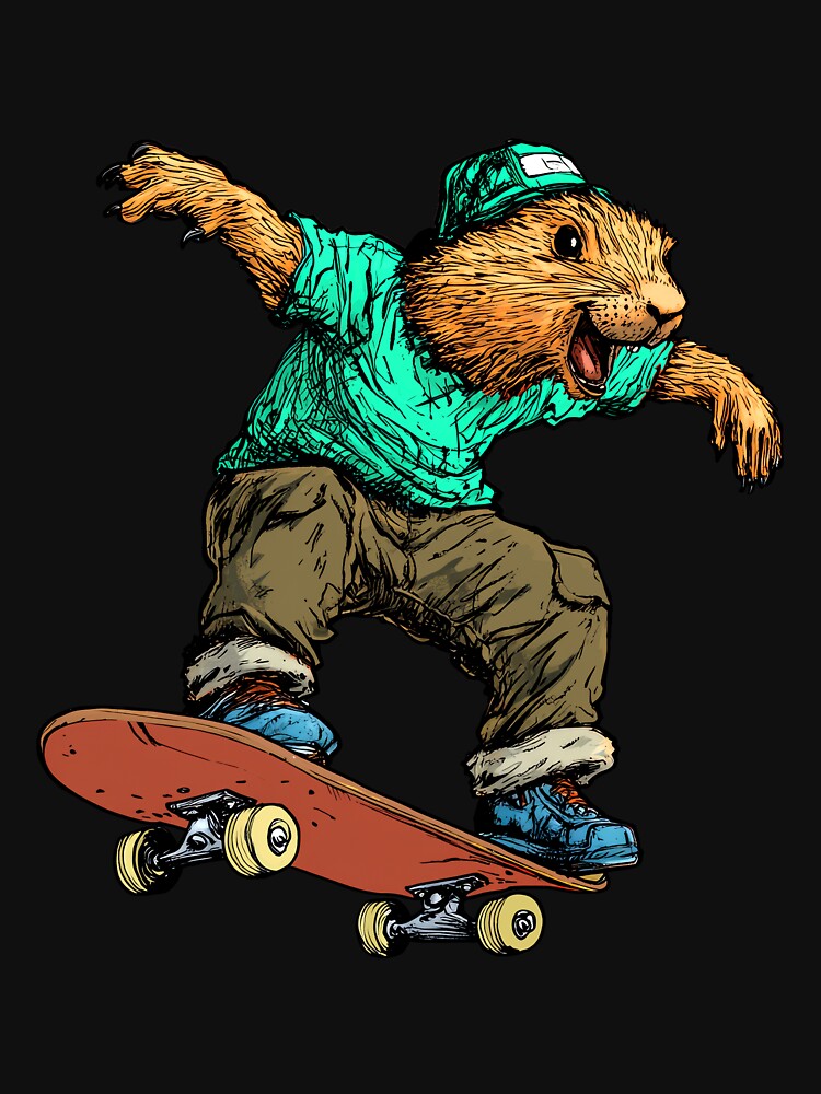 Marmots Skateboard by Soulskier T-Shirts, Hoodie, Sweatshirt | BlankRebels.com (Image 3)