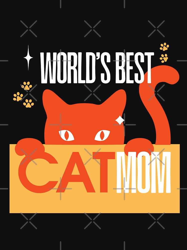 World's best cat mom by Artify Shirts Hoodie, Sweatshirt | BlankRebels.com (Image 3)
