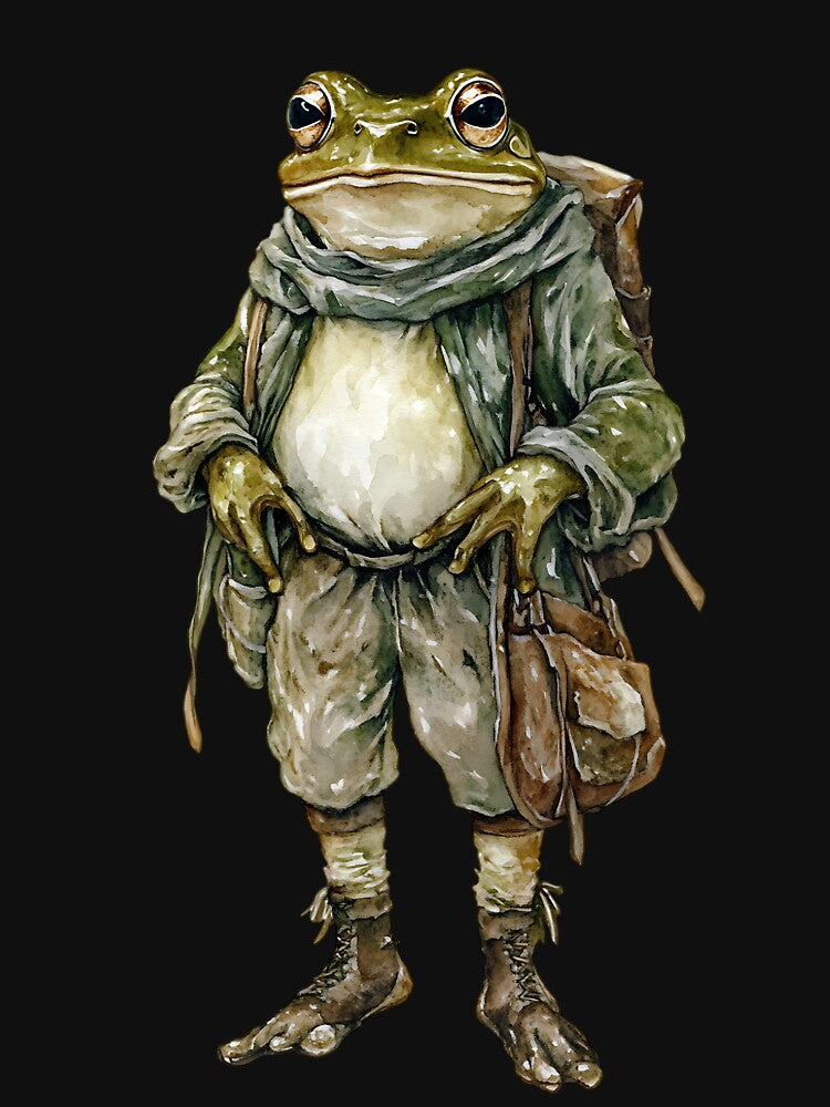 Earthy Cottagecore Frog by bapupa T-Shirts, Hoodie, Sweatshirt | BlankRebels.com (Image 3)