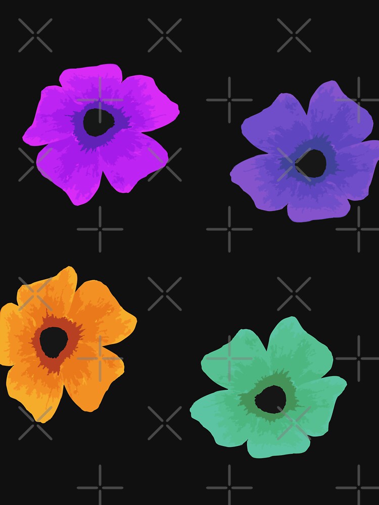 Bib Flower-Aesthetic colorful Bib flower art by looklock T-Shirts, Hoodie, Sweatshirt | BlankRebels.com (Image 3)