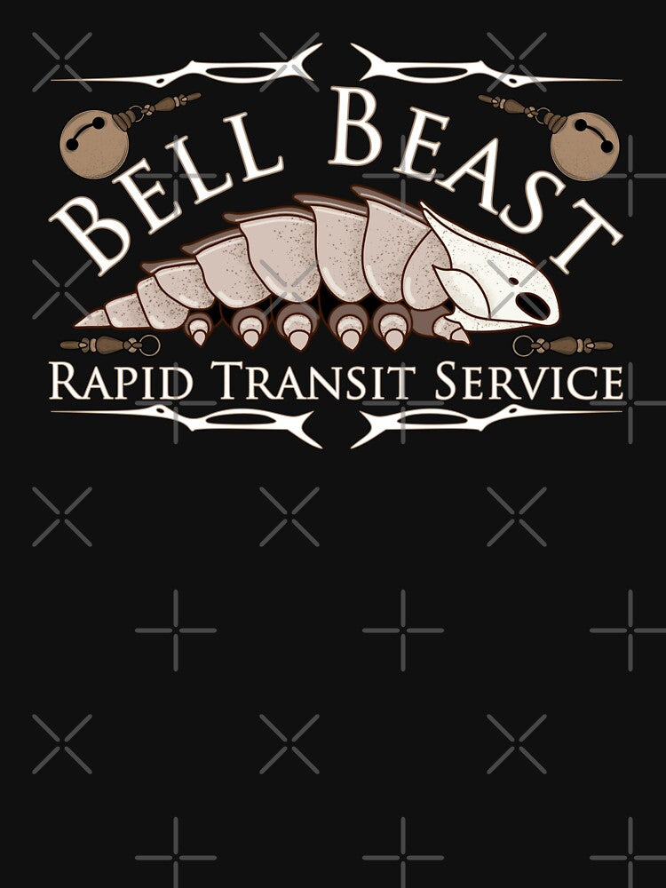 Bell Beast Rapid Transit Service - Hollow Knight: Silksong by Shirt Shogun Hoodie, Sweatshirt | BlankRebels.com (Image 3)