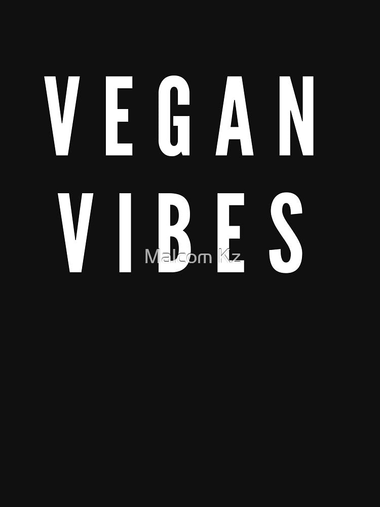 Vegan vibes - veggie by Malcom Kz T-Shirts, Hoodie, Sweatshirt | BlankRebels.com (Image 3)