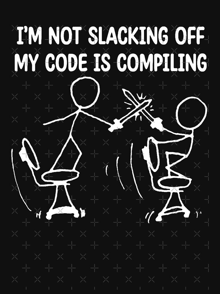 xkcd ,i_m not slacking off by AustinJacobsh T-Shirts, Hoodie, Sweatshirt | BlankRebels.com (Image 3)