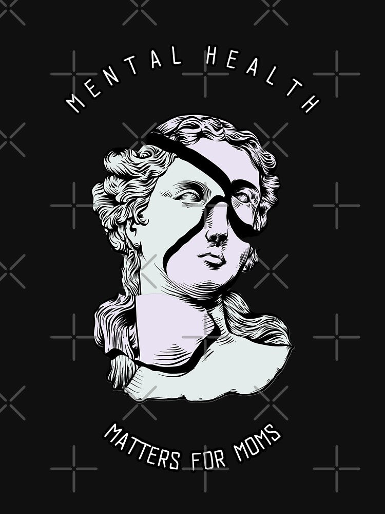 Mental Health Matters for Moms Sculpture by Winter--Flowers T-Shirts, Hoodie, Sweatshirt | BlankRebels.com (Image 3)