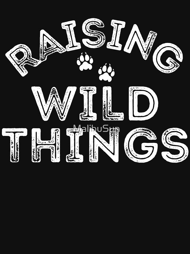 Raising Wild Things Pawprint Mother's Day by MalibuSun T-Shirts, Hoodie, Sweatshirt | BlankRebels.com (Image 3)