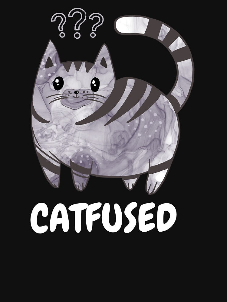 CATFUSED by ChilledTees T-Shirts, Hoodie, Sweatshirt | BlankRebels.com (Image 3)
