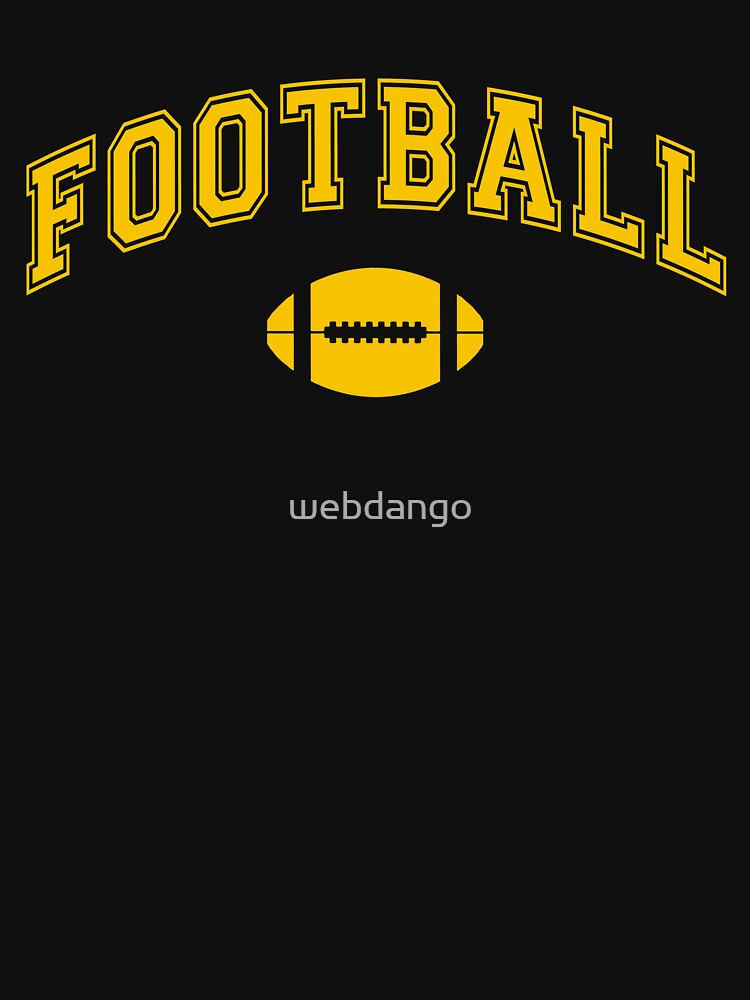 Vintage Football, distressed Classic College Font Sport by webdango T-Shirts, Hoodie, Sweatshirt | BlankRebels.com (Image 3)