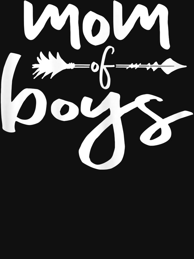 Womens Mom Of Boys Life S For Women Cute Mothers Day Gift by ArtsByMichelle T-Shirts, Hoodie, Sweatshirt (Image 3)
