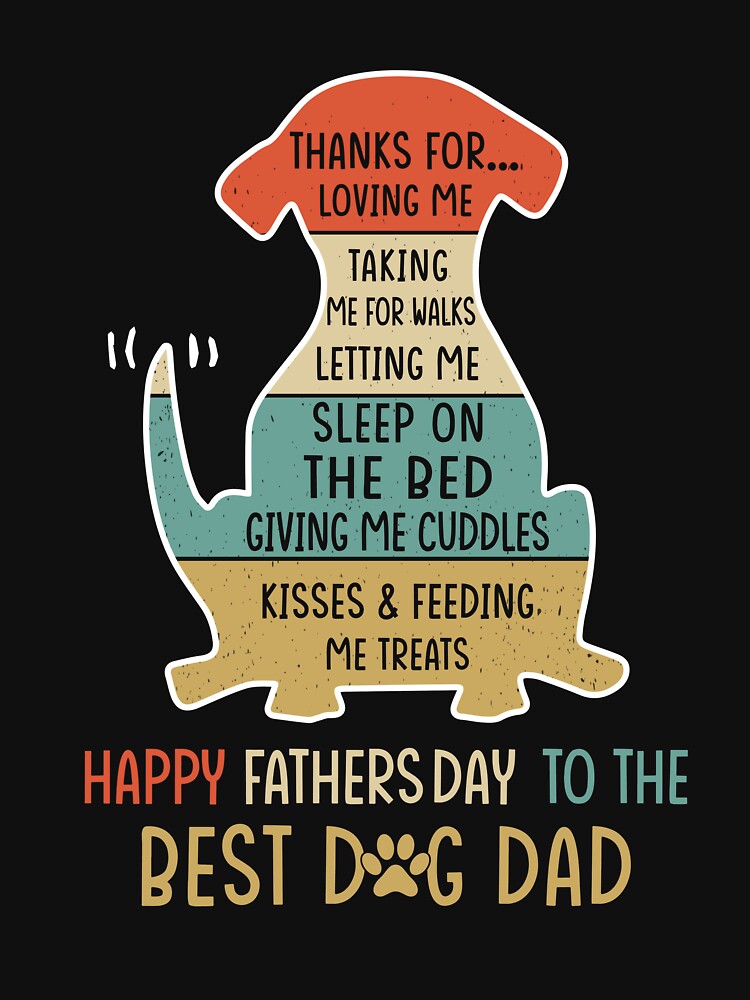 Vintage Dog Dad for Men fathers day for Dog Lover by SmileYreAmazing T-Shirts, Hoodie, Sweatshirt | BlankRebels.com (Image 3)